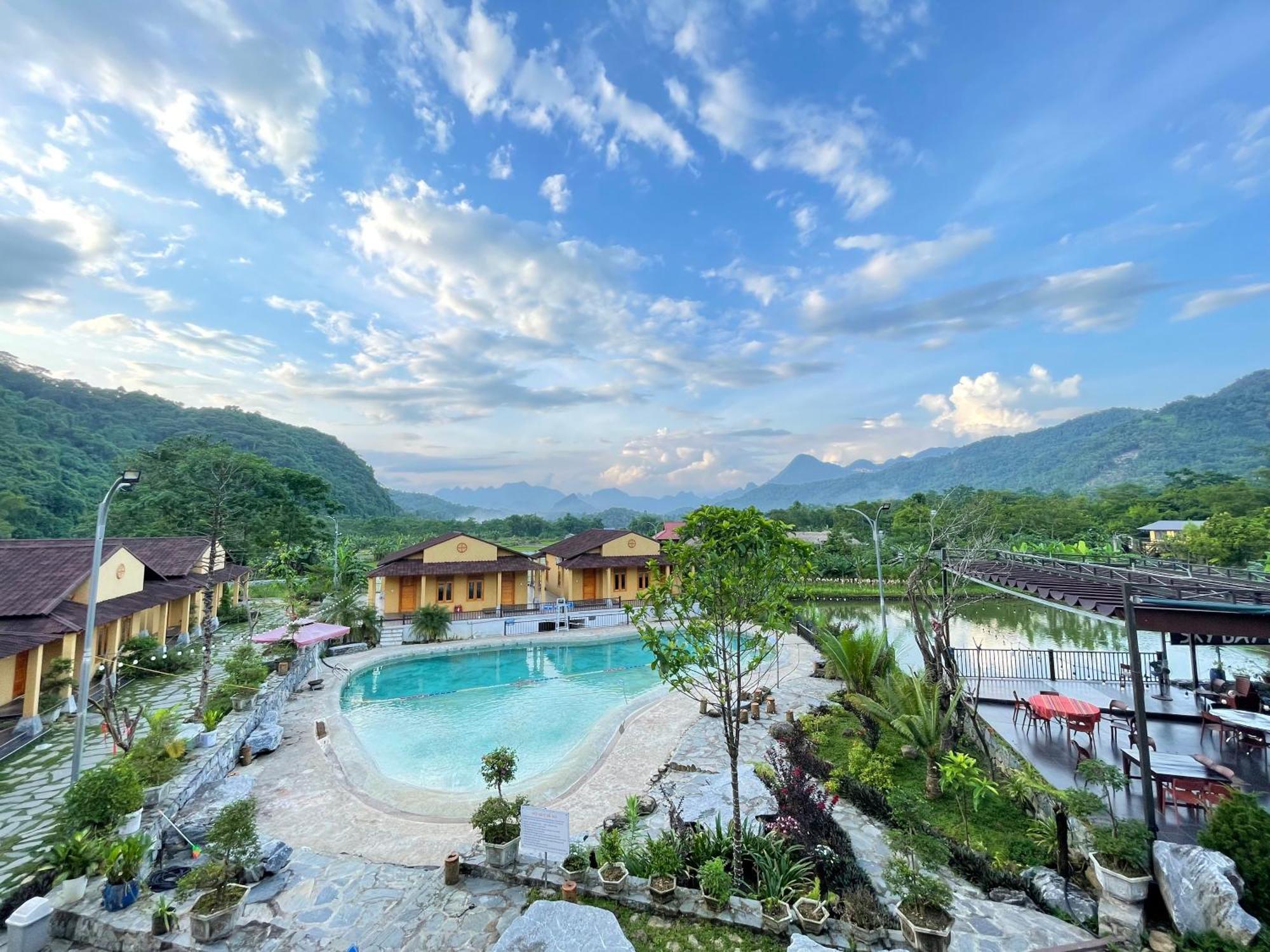 Sky Bay Lodge Hà Giang Eksteriør billede